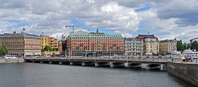 Sweden downtown grand hotel photo