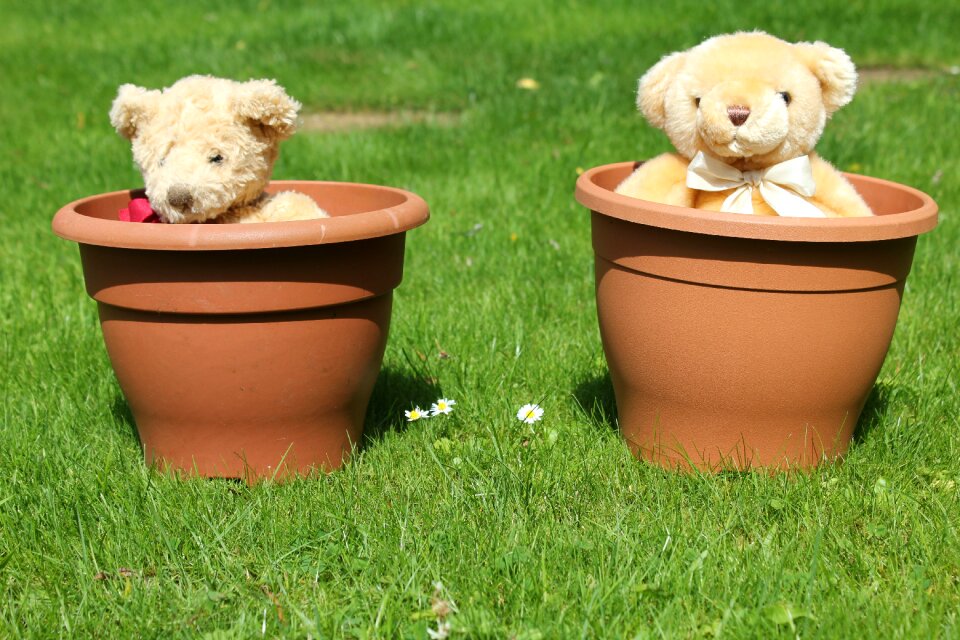 Lawn garden flower pot