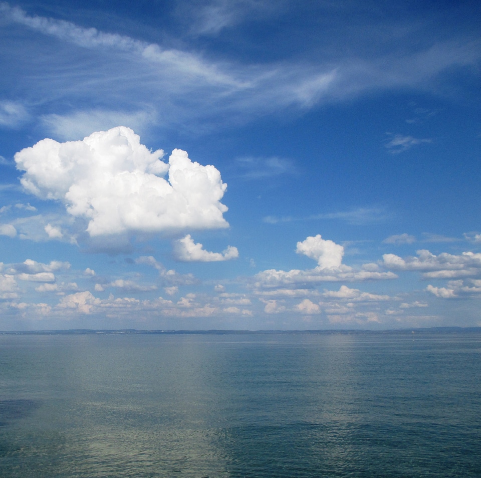 Clouds sky sunbeam