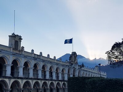 Guatemala sunset travel