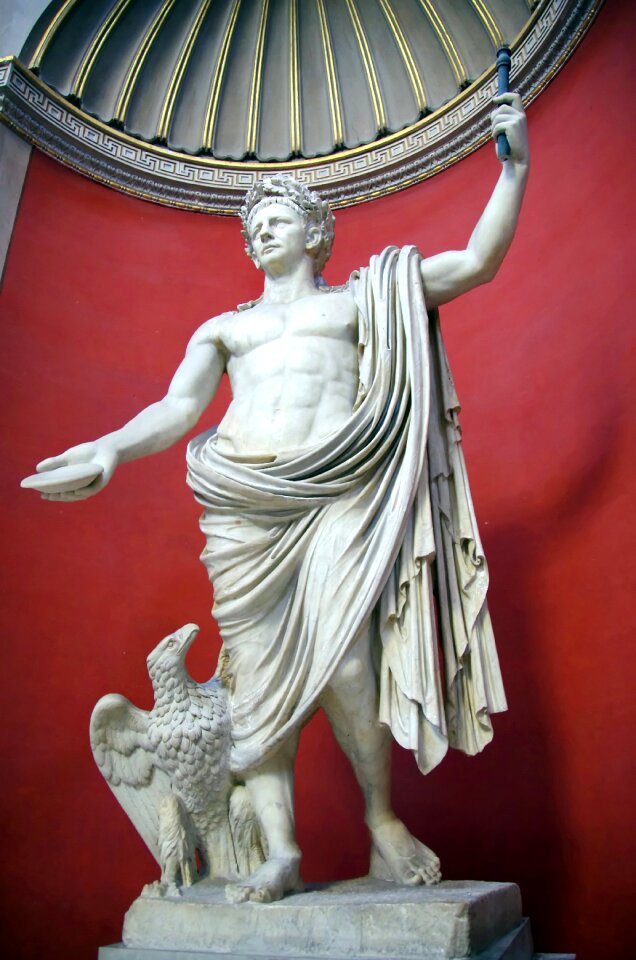 Museum statue marble