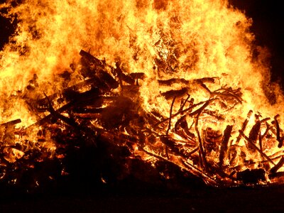 Hot midsummer burn
