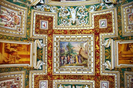 Museum ceiling fresco