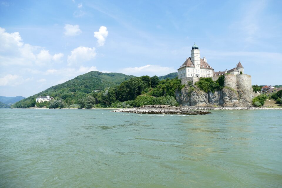 Danube valley castle river landscape