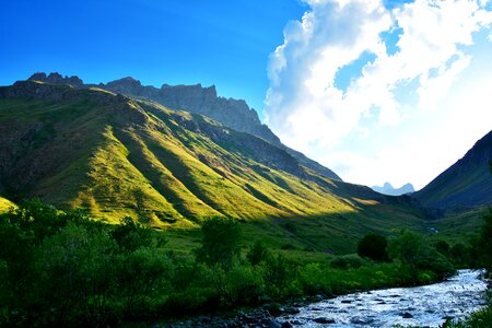 Landscapes nature sky grass