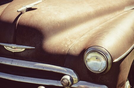 Vintage old vehicle