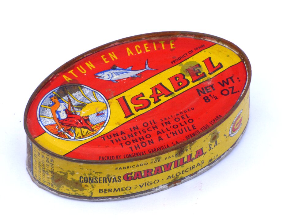 Vintage canned tuna