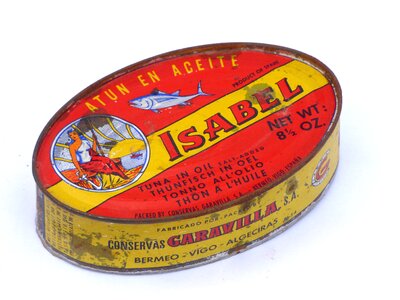 Vintage canned tuna