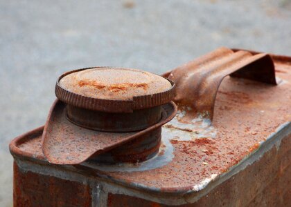 Gasoline tin vintage
