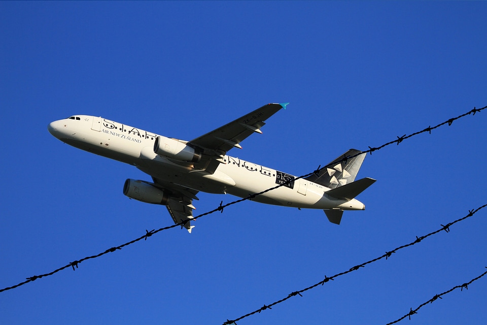 A320 passenger aircraft auckland