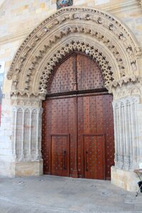 Door facade arched photo