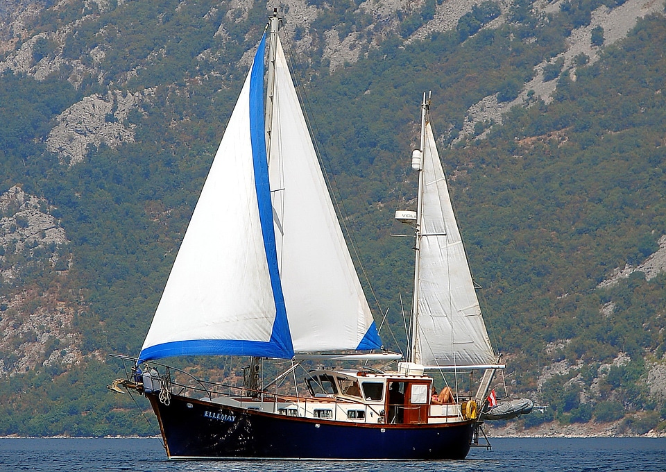 Sailing boat ship nautical