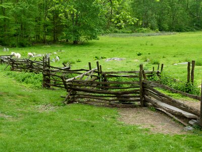 Old barn farming photo