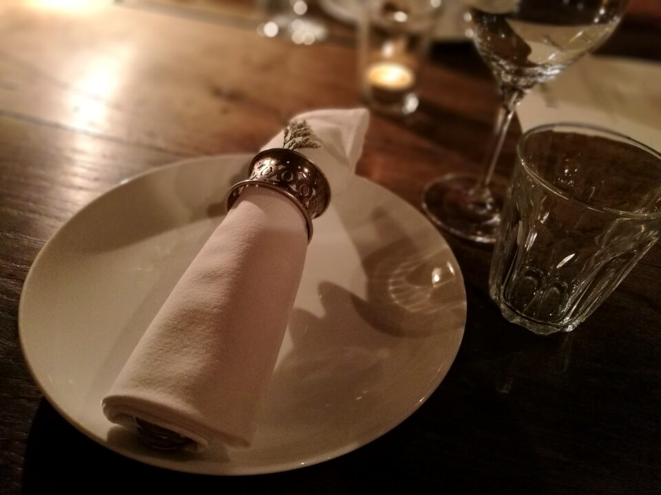 Table napkins restaurant