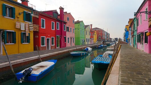 Venice burano island italy photo