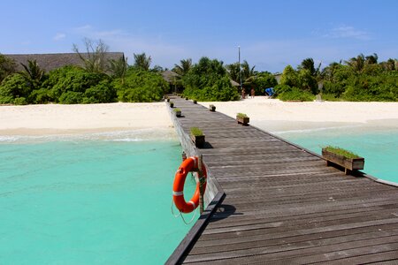 Water turquoise maldives