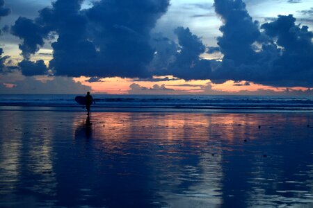 Bali surfing photo