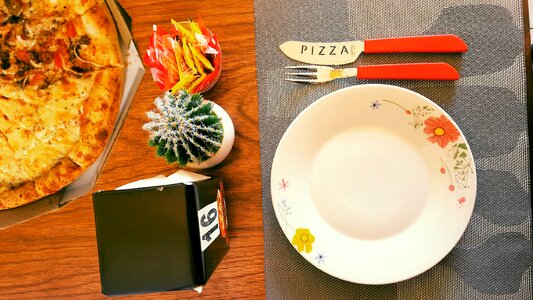 Pizza gastronomy dish