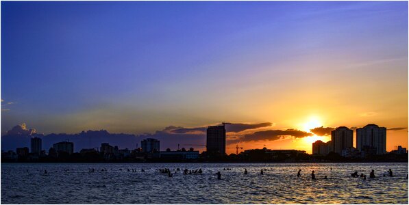 Vietnamese lake vietnam lanscape photo