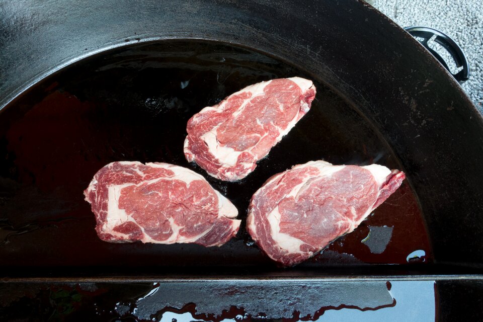 Meat barbecue steak