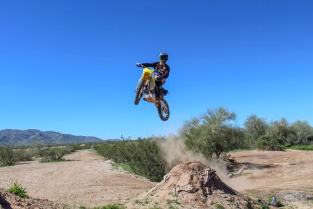 Dirt rider offroad photo