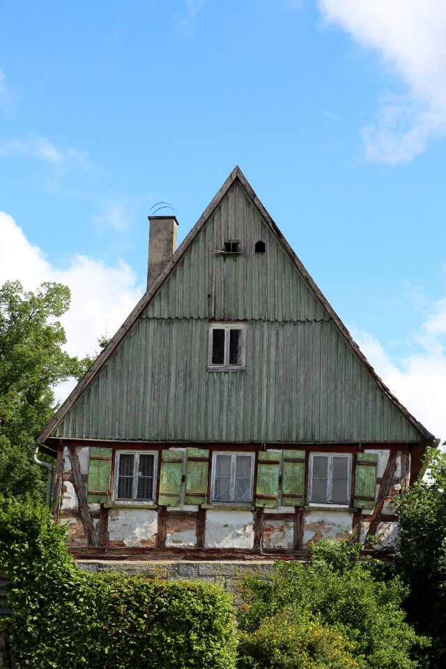 Truss fachwerkhaus old house