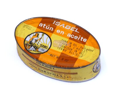 Vintage canned tuna