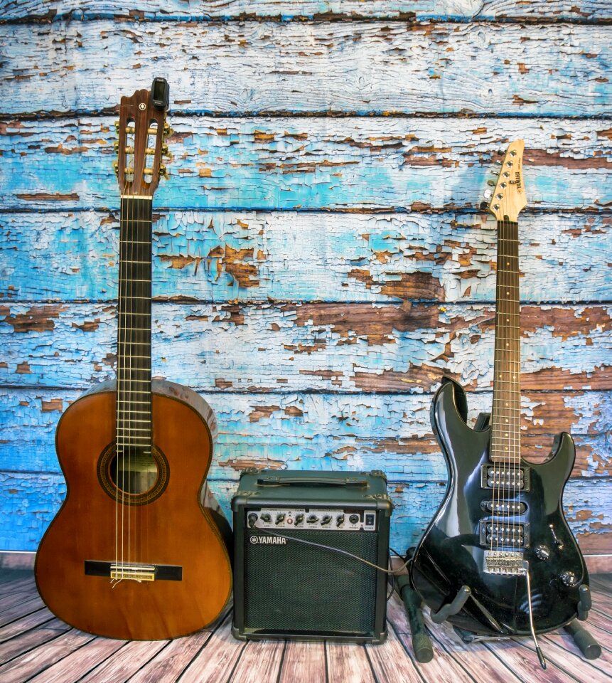 Classical guitar acoustic guitar amplifier