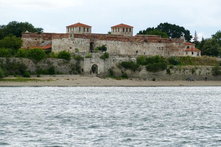 River landscape castle
