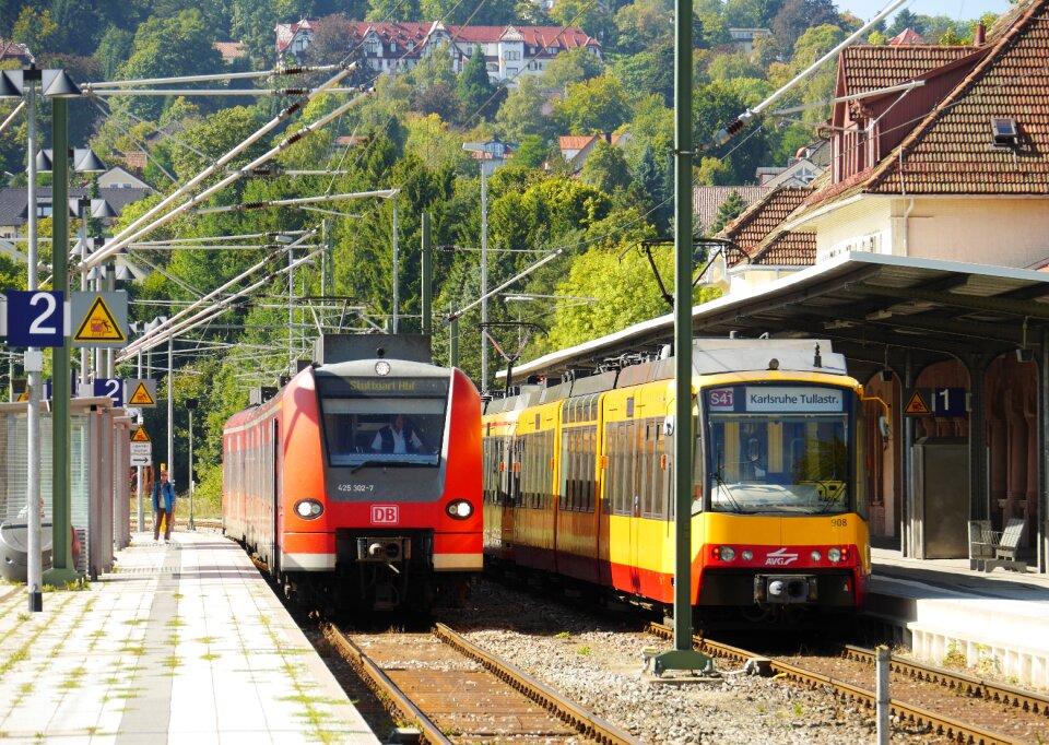 Regional traffic regional train light rail