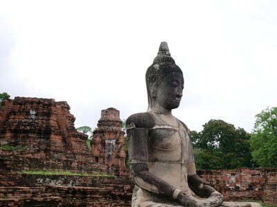Buddha thailand ayutthaya photo
