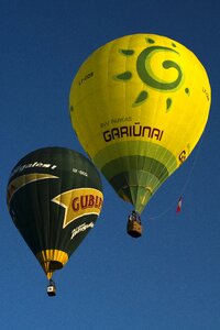 Colorful sky balloons