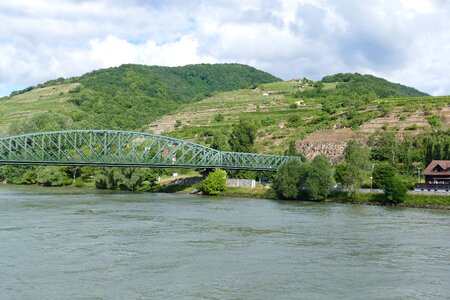 River lower austria danube valley photo