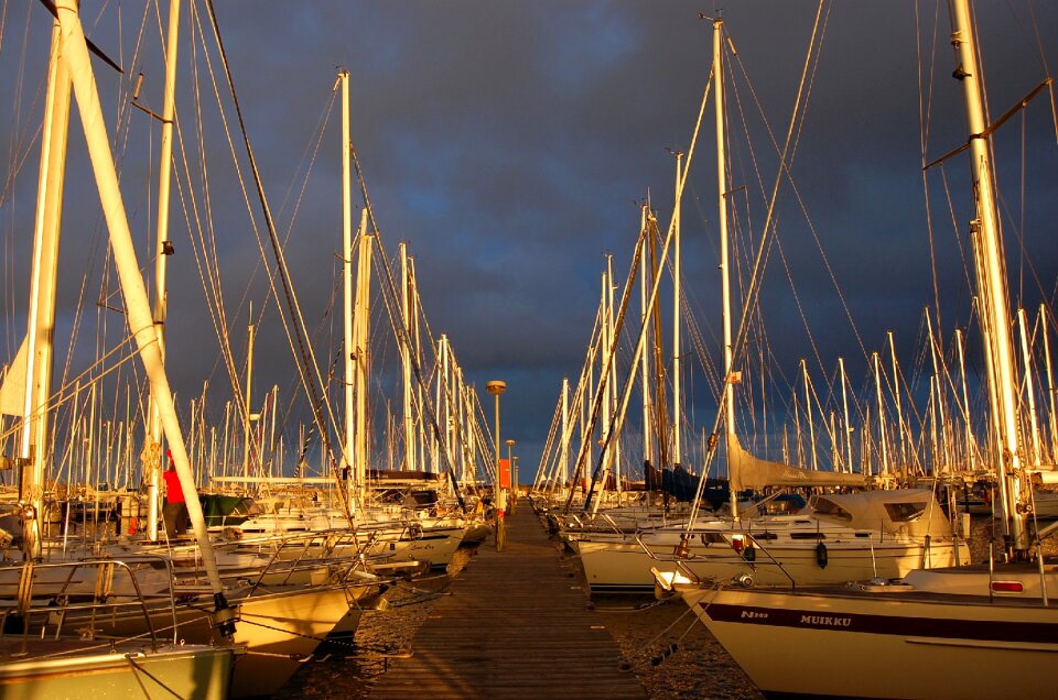 Sonnenuntergang unwetter