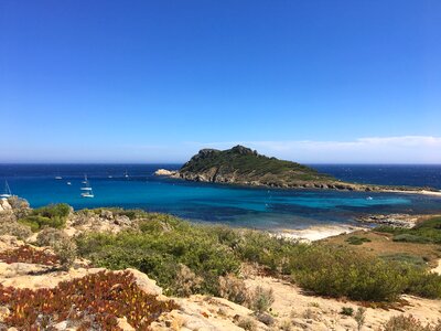 South of france mediterranean summer photo