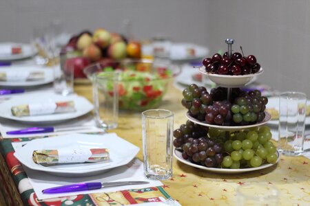 Table food uva photo