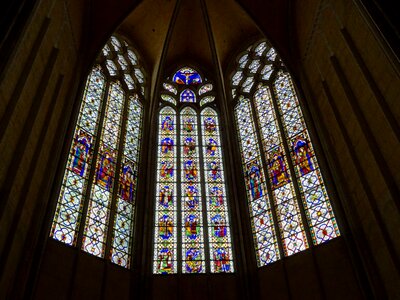 Cathedral glass cristalera