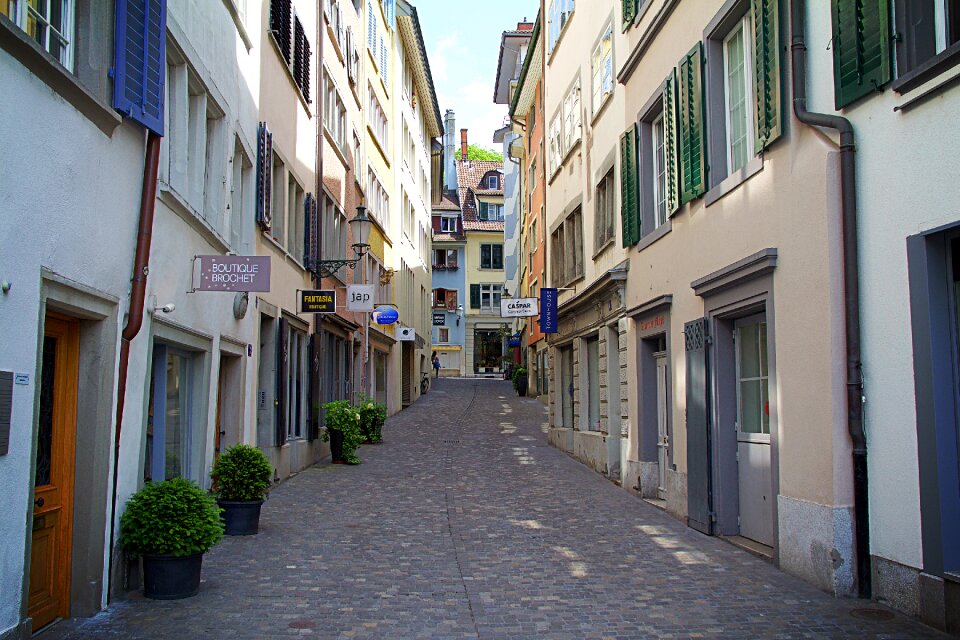 Historic center architecture historic old town