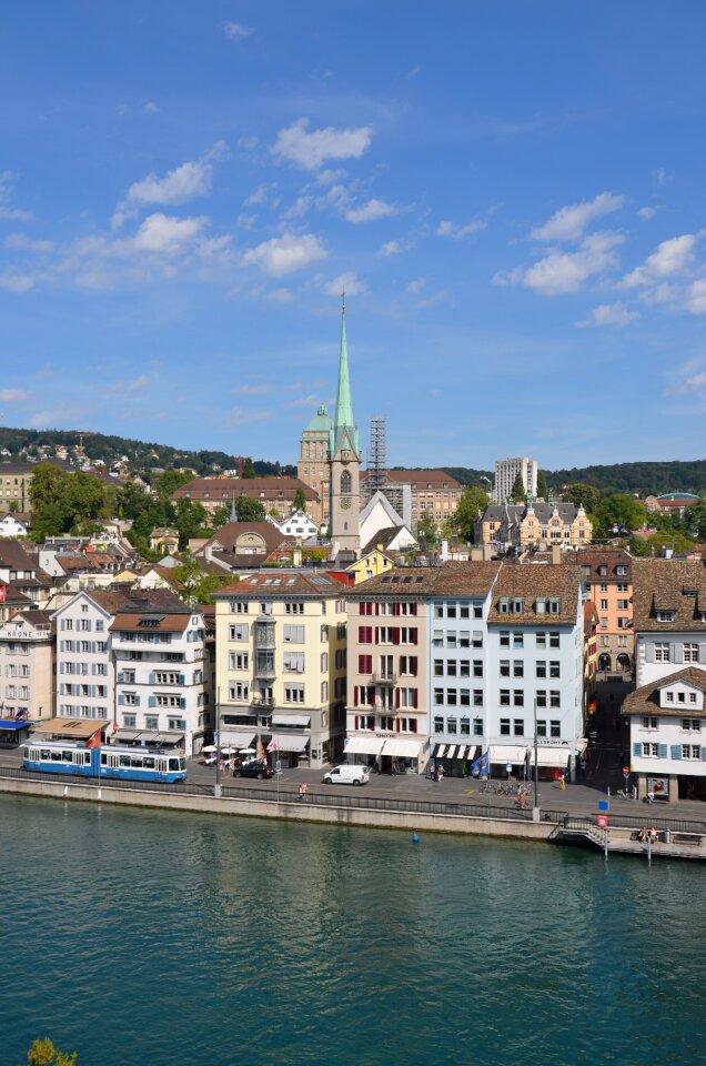 Switzerland downtown cityscape
