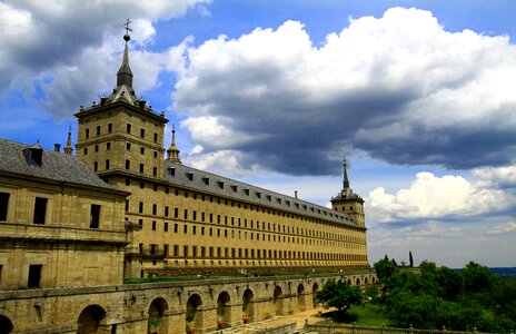 Architecture royal monastery photo