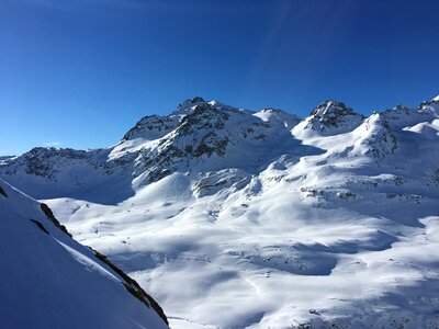 Ski touring mountain guides binntal photo