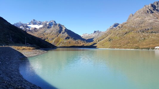 Silvrettasee austria reservoir