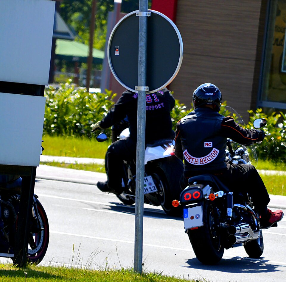 Support motorcycle hells angels