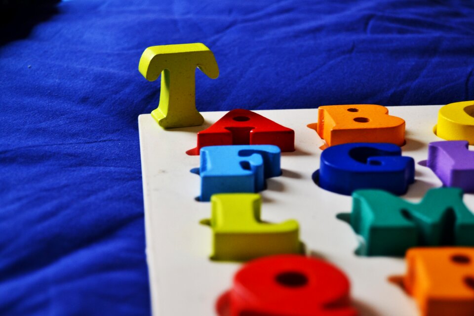 Child alphabet learn