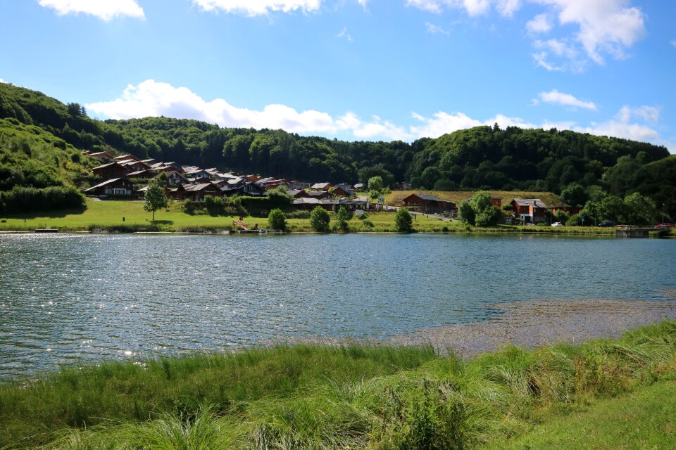 Reservoir bank water