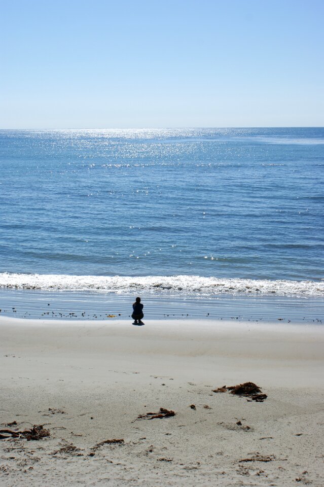 Meditation sea simplicity