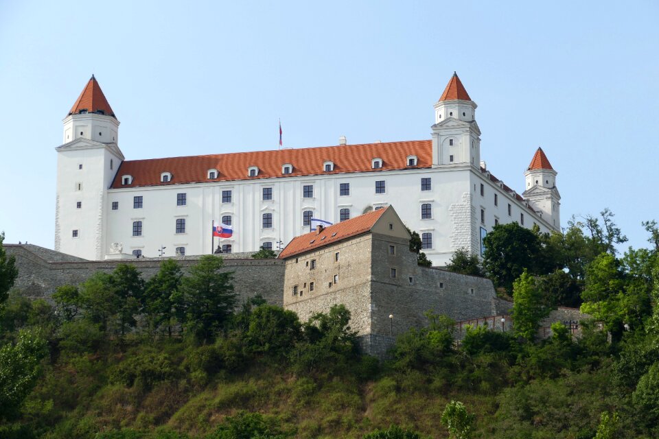 Historic center capital danube