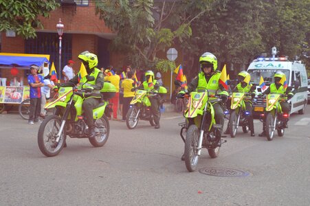 Motorcycle police motorcyclists police