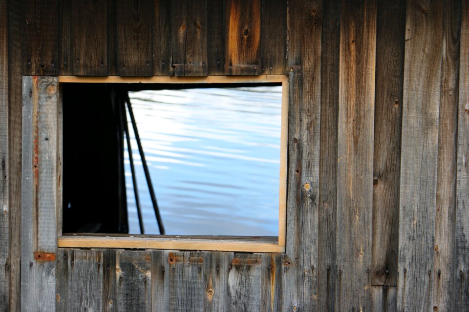 Window water wood