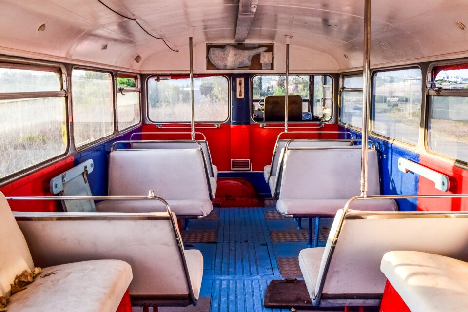 Dirty vintage interior